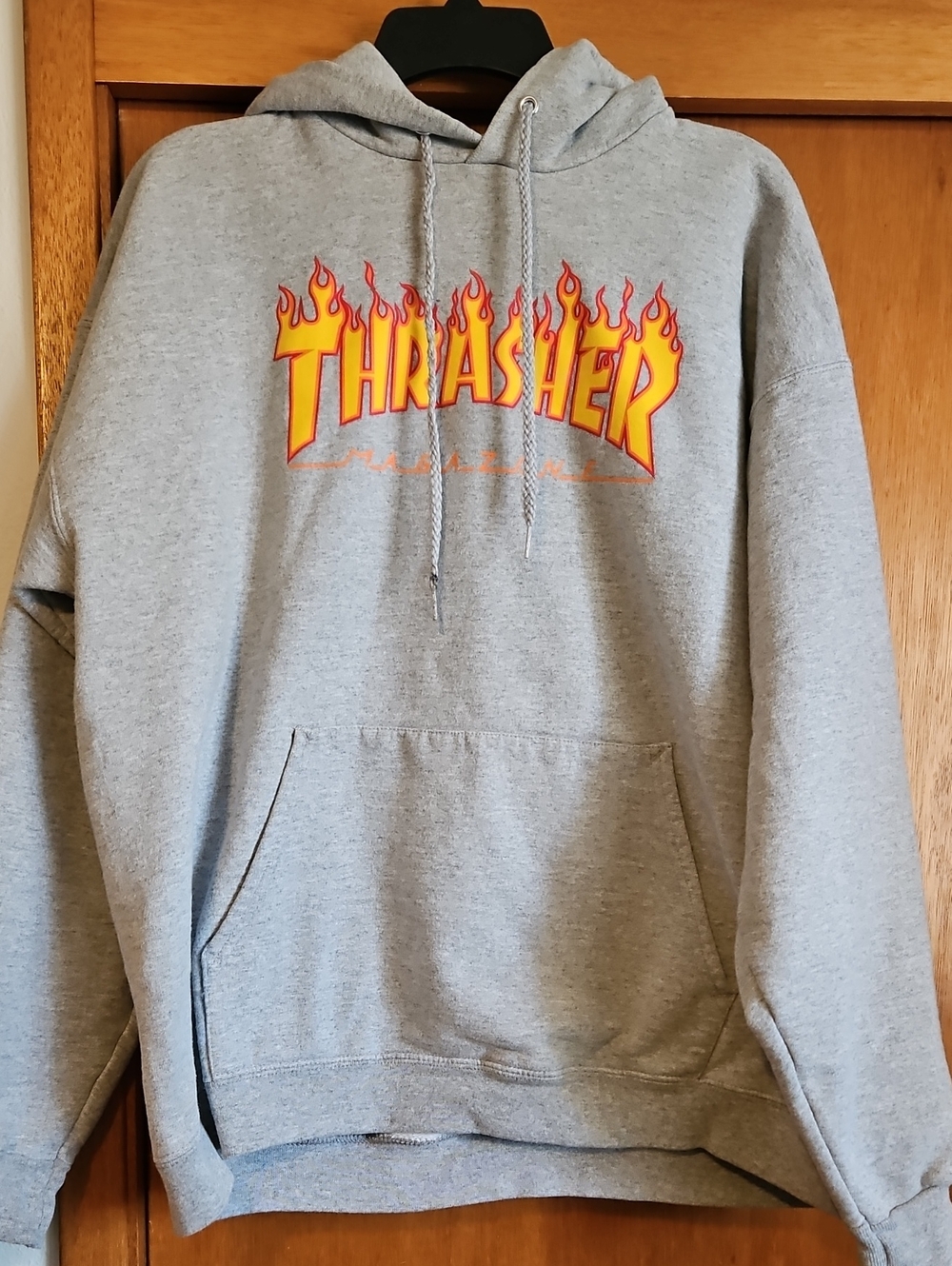 Thrasher Hoodie Sz Large